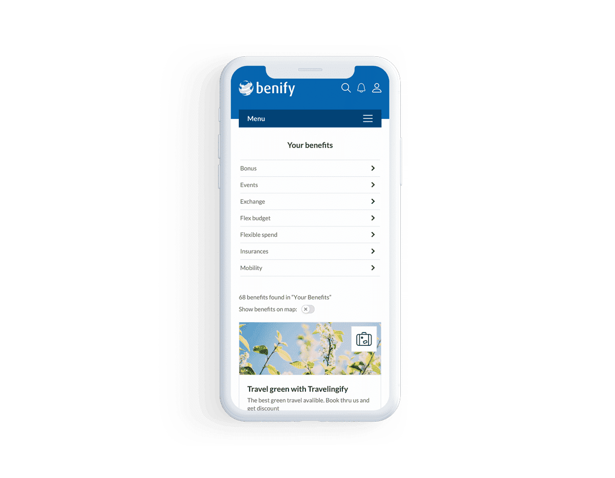 Benify benefits mobil