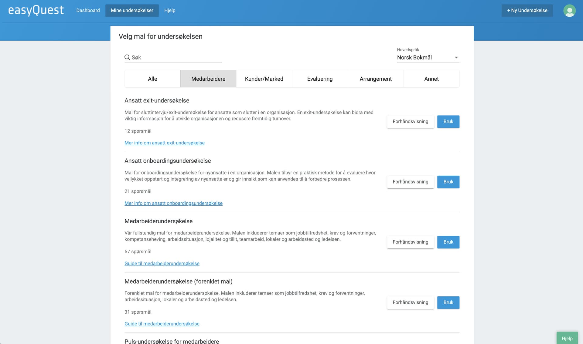 EasyQuest maler norsk