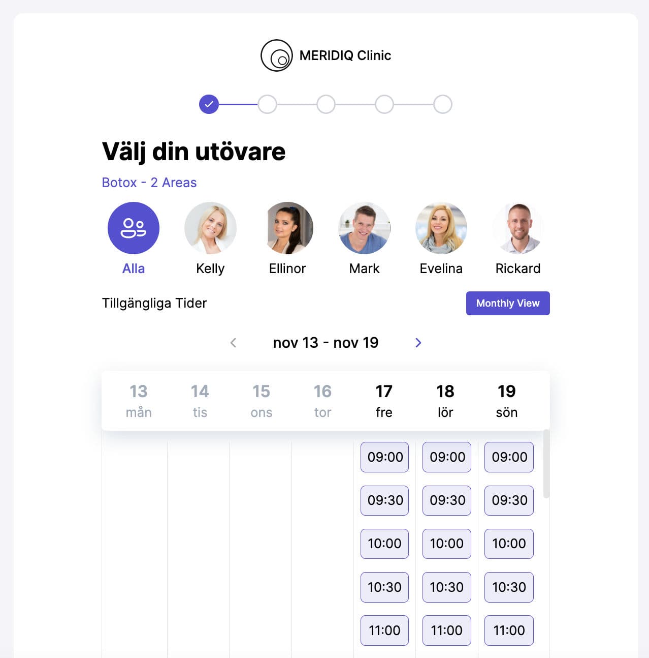 Meridiq skärmdump 6