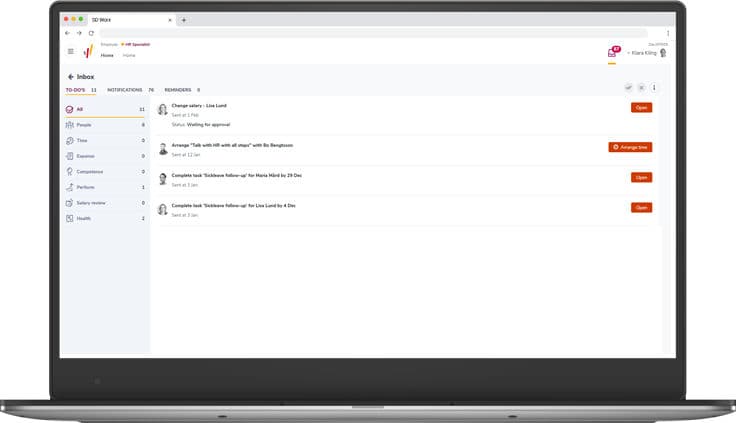 SD Worx - HR Inbox