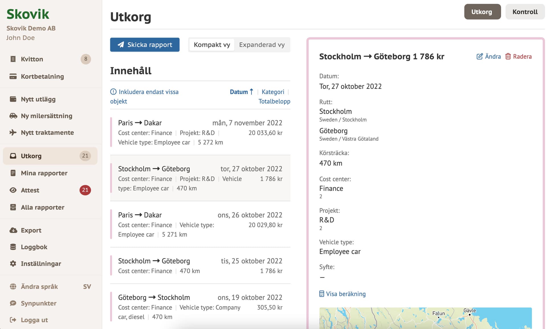 Utkorg