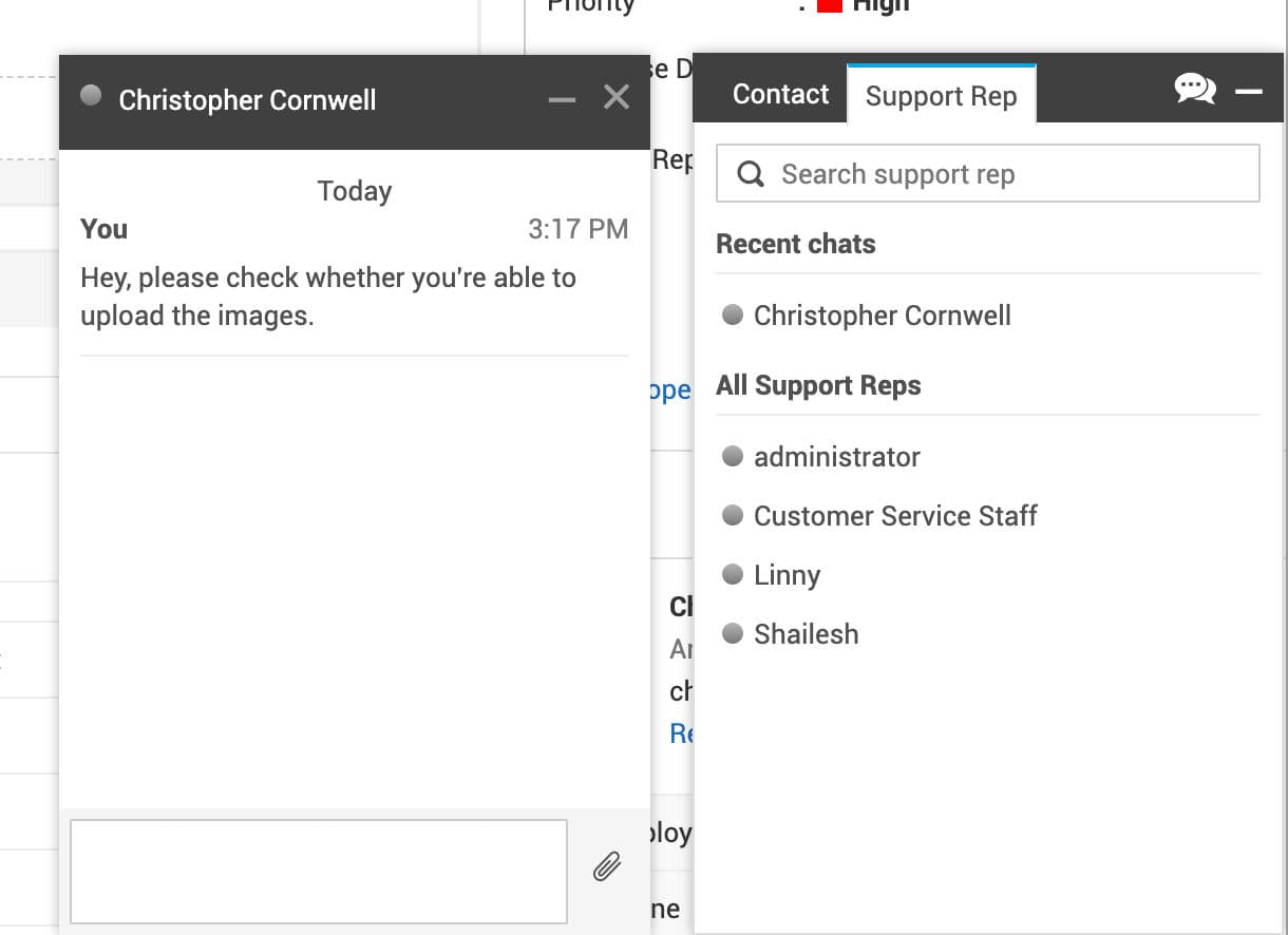 livechat-support-ticket
